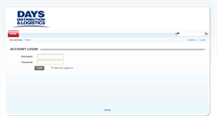 Desktop Screenshot of csp.dayscorp.com
